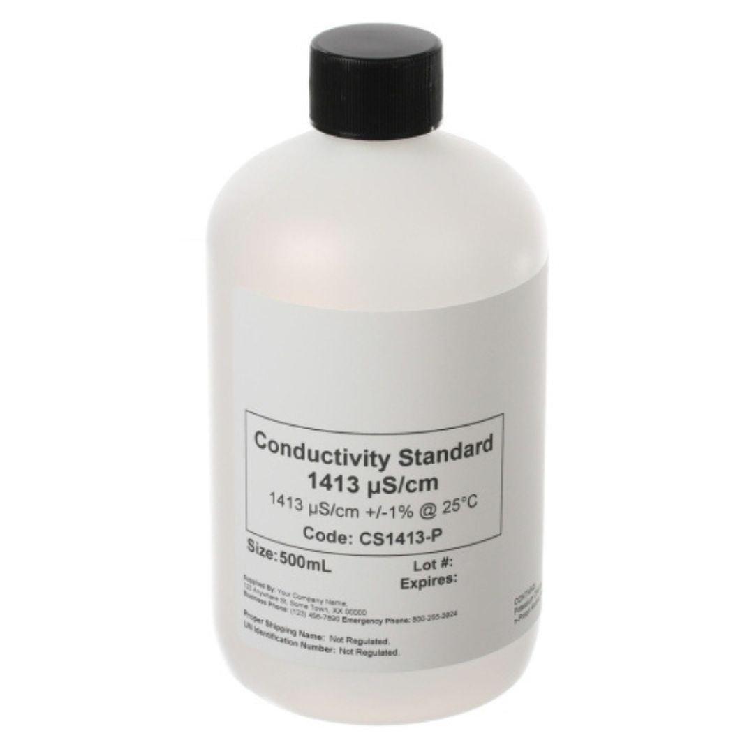 500 ml bottle of conductivity solution
