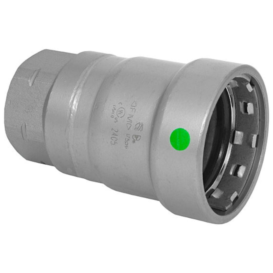 BMI 1-1/4 Inch X 1/2 Inch Carbon Steel Press X FIPS Reducing Adapter
