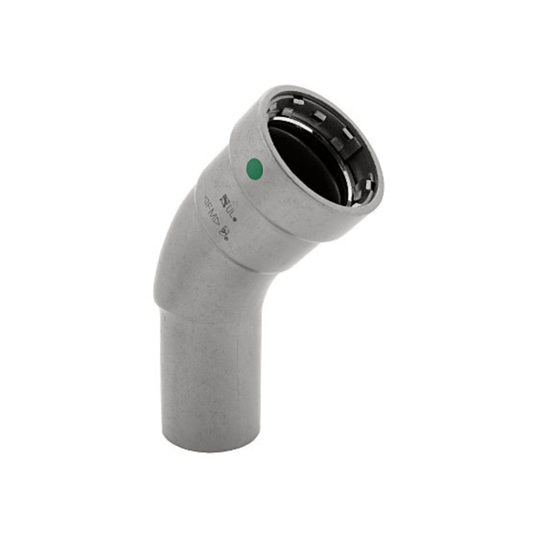 BMI 1-1/2 Inch Carbon Steel FTG X Press 45 Street Elbow