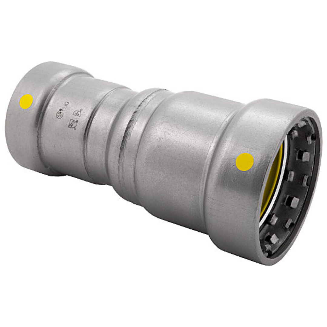 BMI 2 Inch X 1-1/4 Inch Carbon Steel Gas Press Reducing Coupling