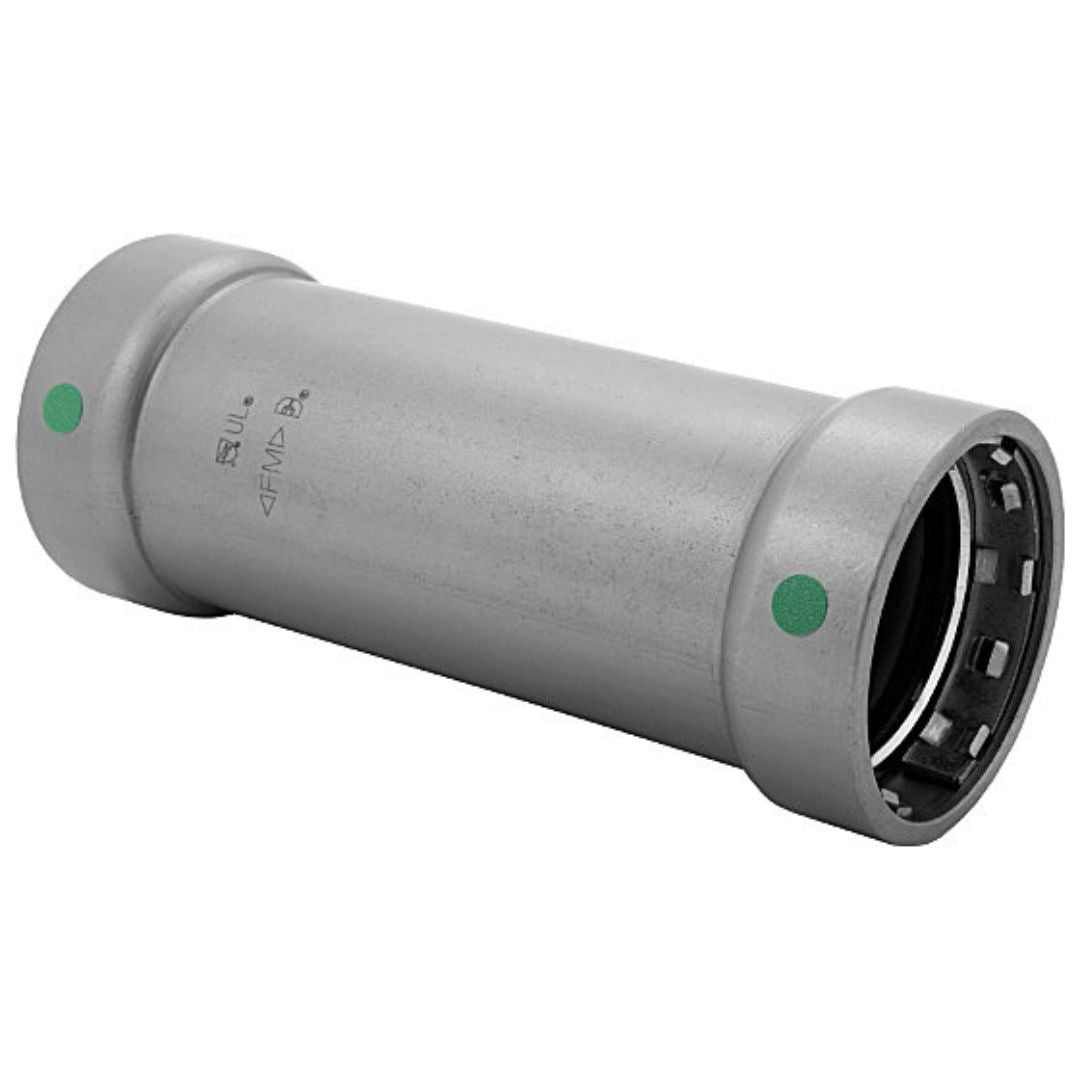 BMI 3/4 Inch Carbon Steel Press Repair Coupling - Carton of 5