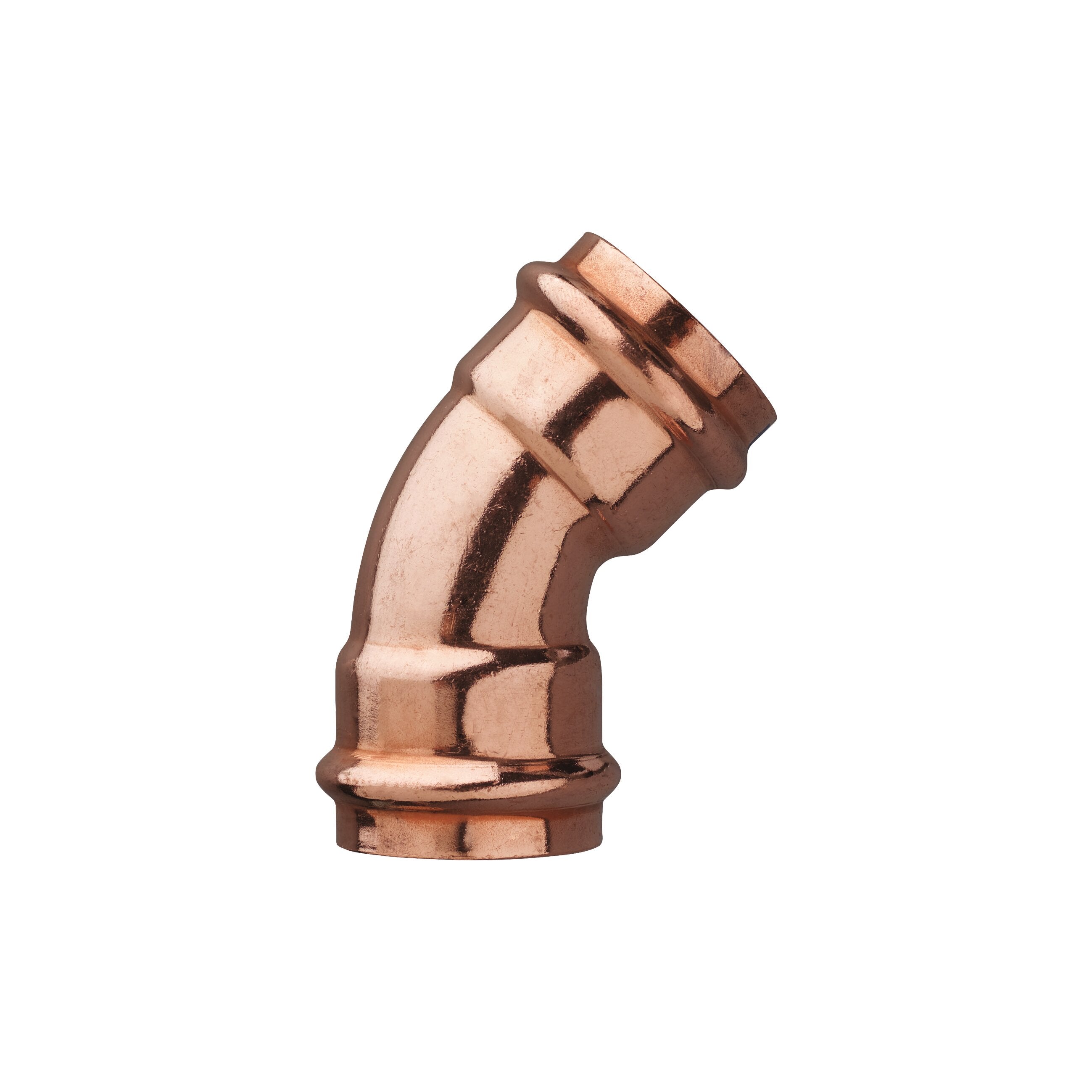 Bonomi 5V140006 - 1 Inch Copper Press 45 Degree Elbow - Pack of 10