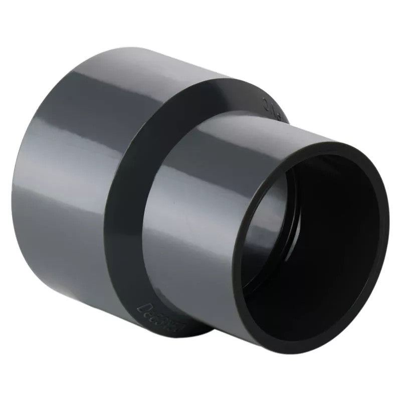 Cenit Sch 80 PVC 4 Inch X 3 Inch Bell Reducer Coupling, Socket X Socket, NSF Compliant