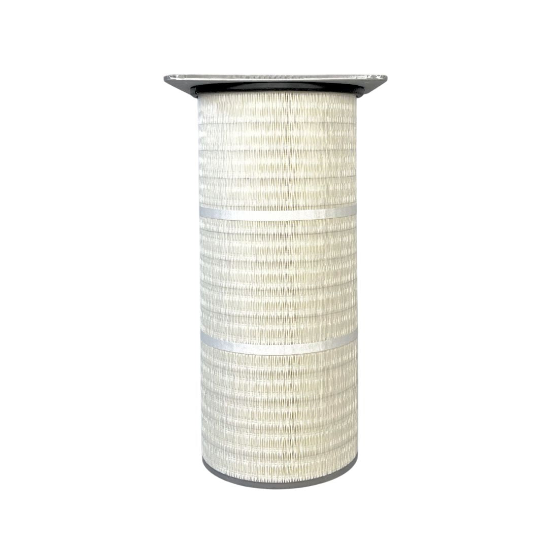 Dust Filter Cartridge - 12-3/4 Inch x 30 Inch Farr Flange, Closed Bottom No Bolt Hole - 80/20 Media
