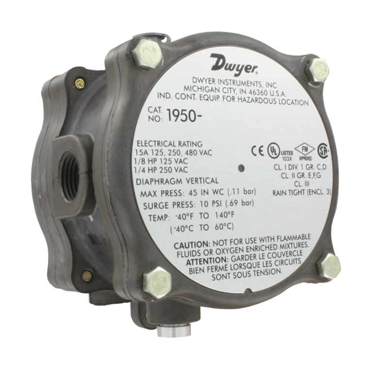 Dwyer Pressure Switch for Falco F100/F300