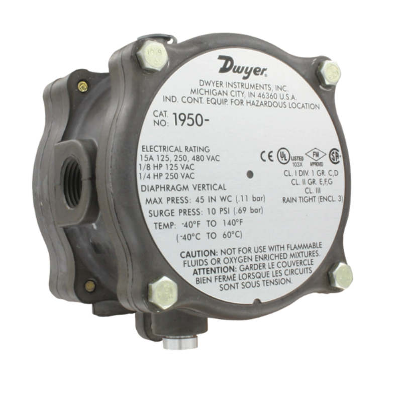 Dwyer Pressure Switch for Falco F600