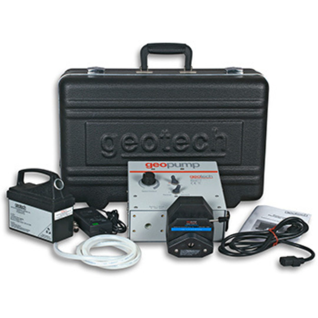 Geotech Geopump with case and accessories