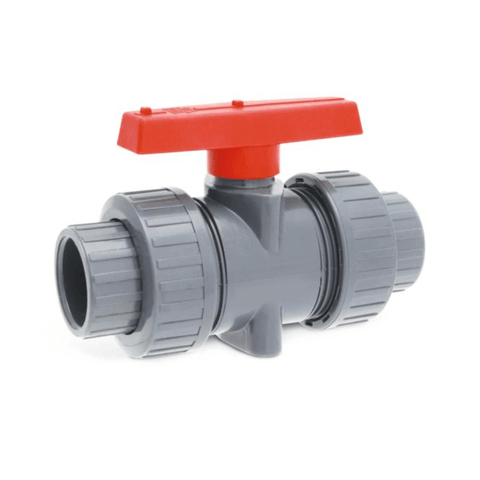 Hayward 1 Inch TBB Series CPVC True Union Ball Valve, Socket/Threaded, FPM Seals