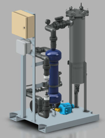 Centrifugal Separator/#2 Bag Filter Pump Skid