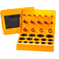 Global O-Ring EPDM O-Ring Kit - 70 Duro Black - 382 Pcs (30 Sizes)