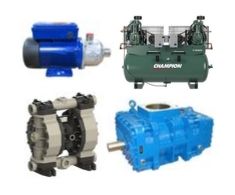 Blowers, Pumps, Compressors, Motors