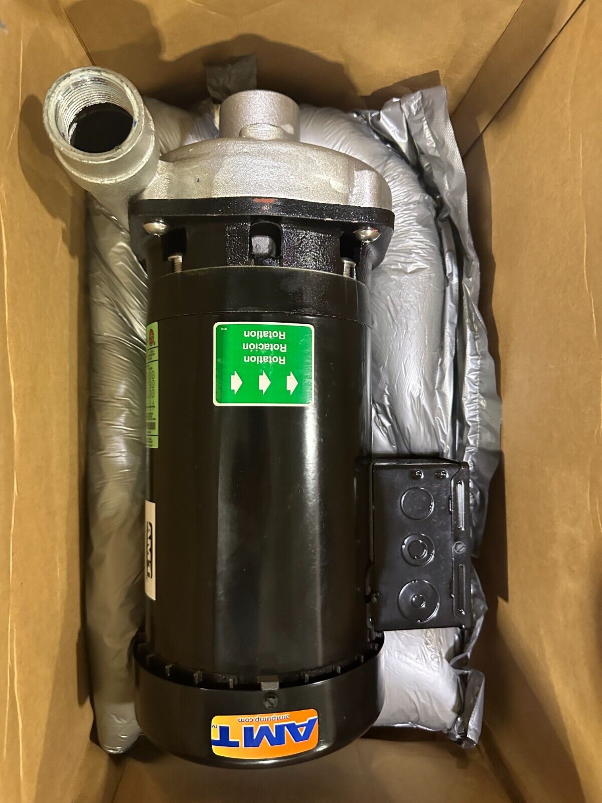 AMT 490B-98 3 HP Stainless Steel High Head Centrifugal Pump, 230/460 VAC