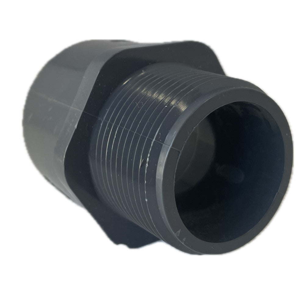 Spears 836-012 Sch 80 PVC 1-1/4 Inch Male Adapter, Socket X MNPT