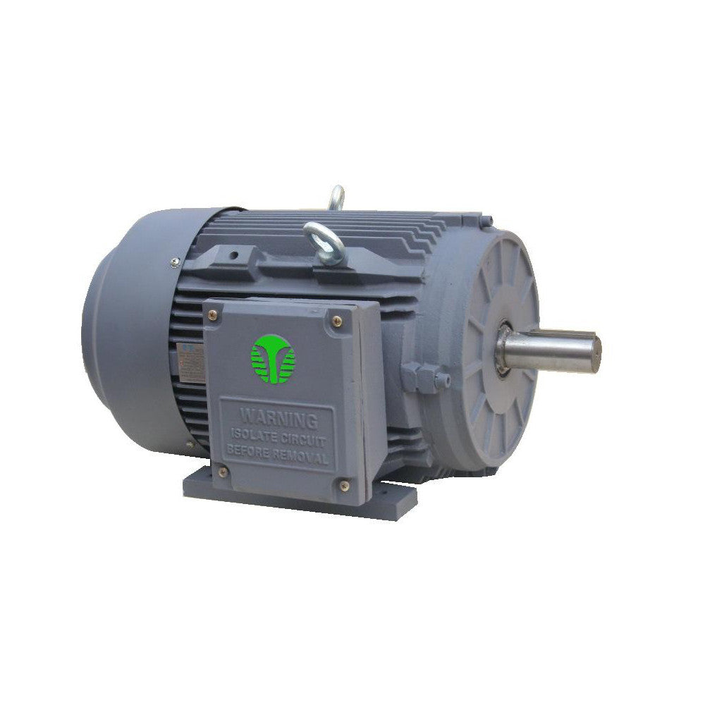 TechTop 15 HP TEFC Cast Iron Motors, Green Line NEMA Premium