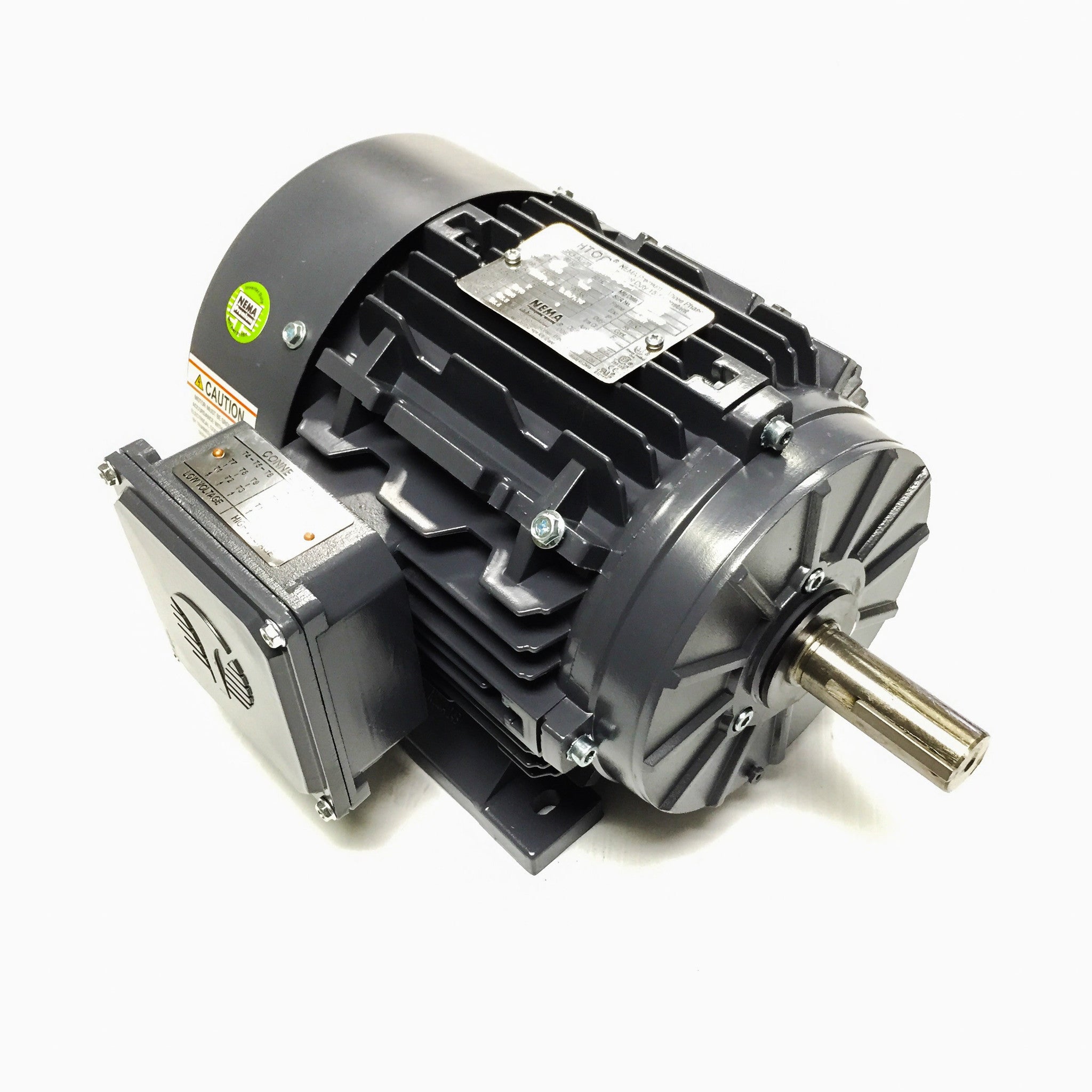 TechTop 1 HP TEFC Aluminum Motors, Green Line NEMA Premium