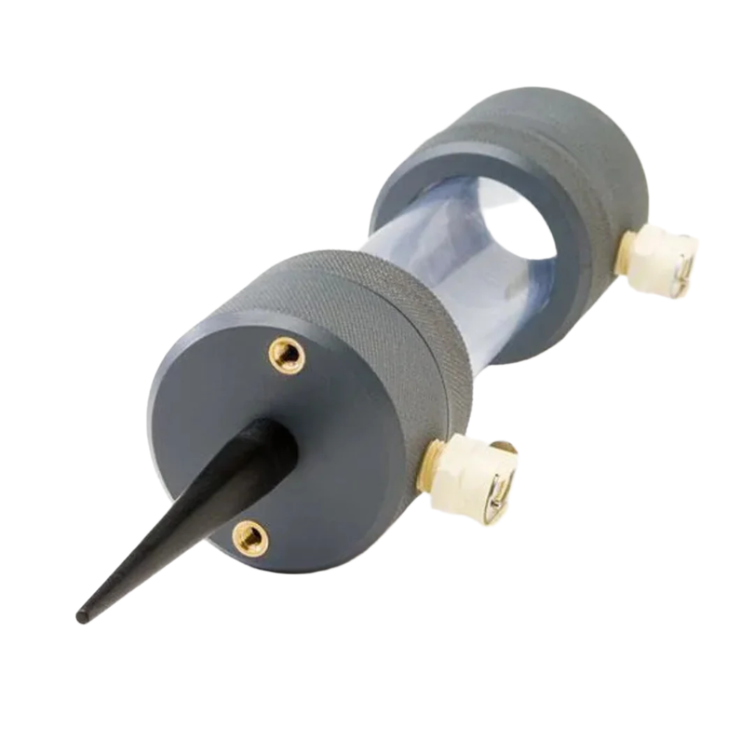 YSI Flow Cell Mounting Spike installed in Flow Cell