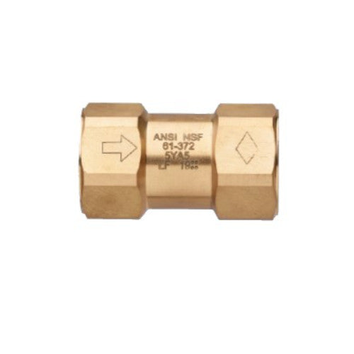 Bonomi 100022LF NPT Unibody Lead Free Brass Check Valve, 400 WOG, Pack of 2