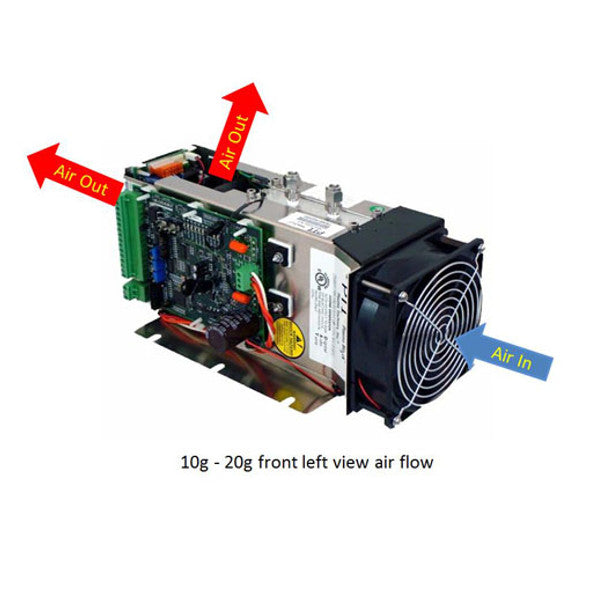 PTI PlasmaBlock® 10g/hr Solid State Ozone Generator Air Flow