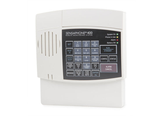 White Sensaphone 400 Monitoring System Front View