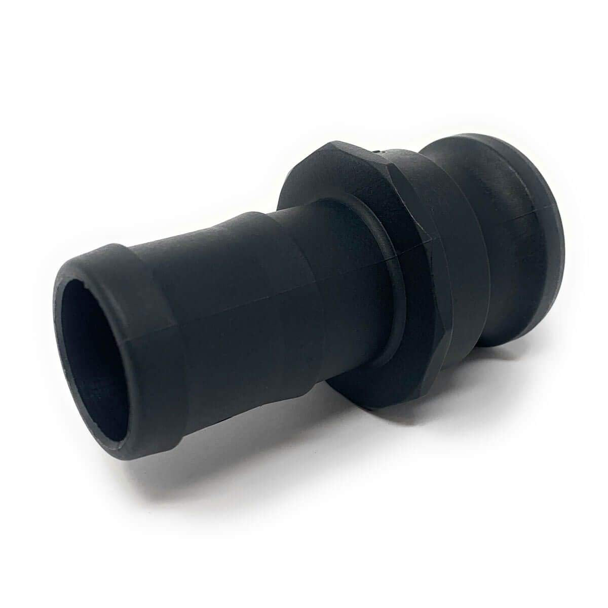 E150 Polypropylene Cam & Groove Fitting, 1-1/2 Inch Male Camlock Adapter X Hose Shank