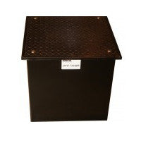 12 X 12 X 12 Inch Well Vault, Locking Lid, Water Resistant