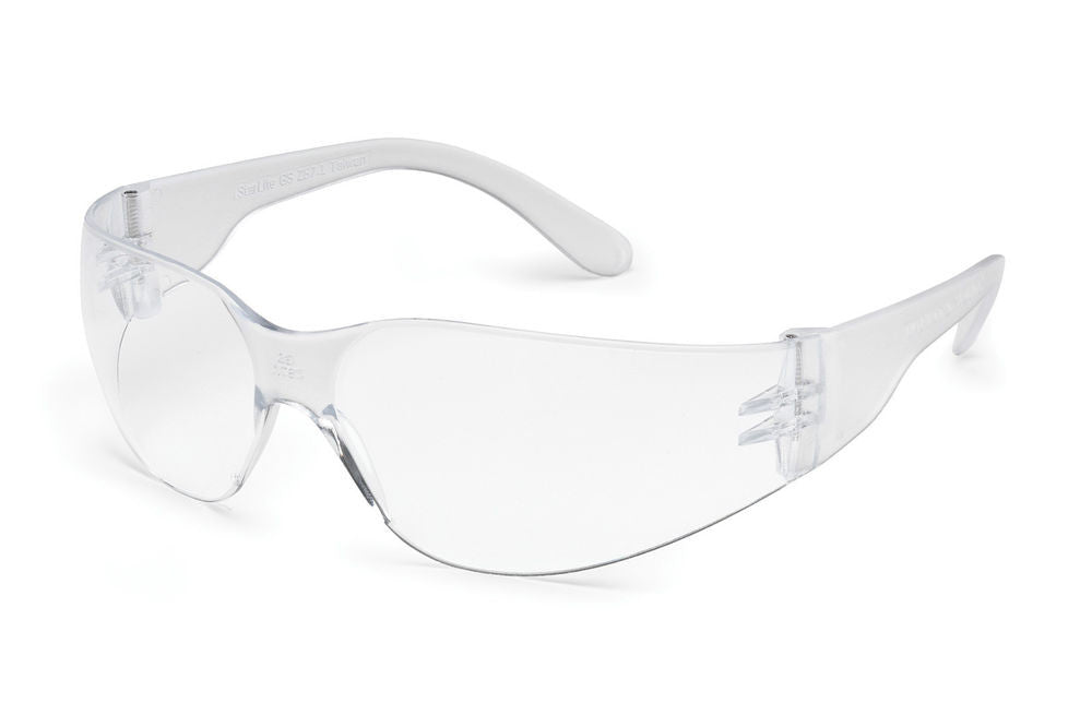 Gateway Safety Starlite 3679 Small Safety Glasses, Clear Anti-Fog Lens, Clear Temple