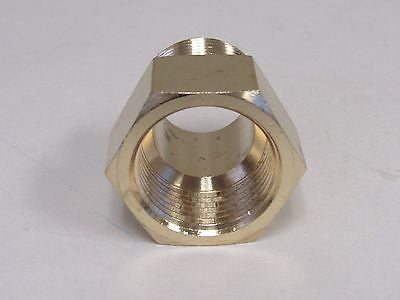Brass Adapter - 3/4 Inch NPT Female X 3/4 Inch BSPP Male with Sealing Washer