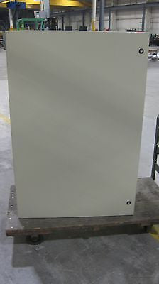 Tecnomatic Panel Enclosure, 48 X 32 X 16 with Dead Front and Back Plate, Powder Coated, 28270-PD