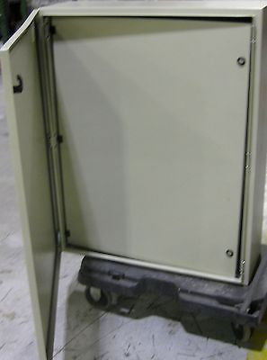 Tecnomatic Panel Enclosure, 40 X 32 X 12 with Dead Front and Back Plate, Powder Coated, 28220-PD