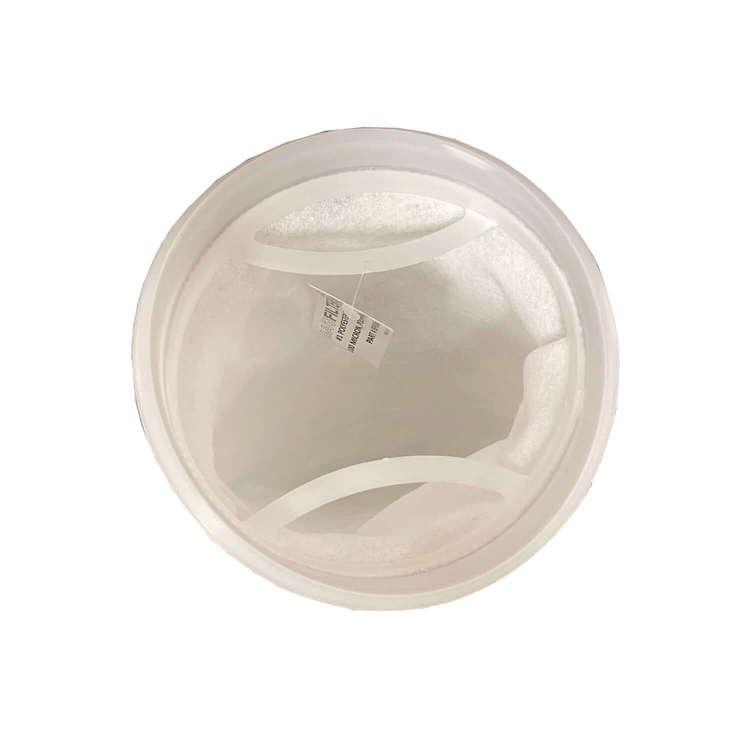 #1 Size 25 Micron Liquid Filter Bags for use with PPH Housing, Polyester Felt, Polypropylene Ring