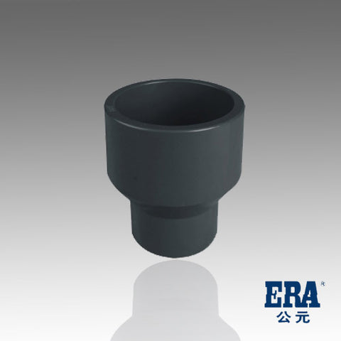 ERA Sch 80 PVC Bell Reducing Coupling, 1-1/2 Inch X 1 Inch Socket X Socket