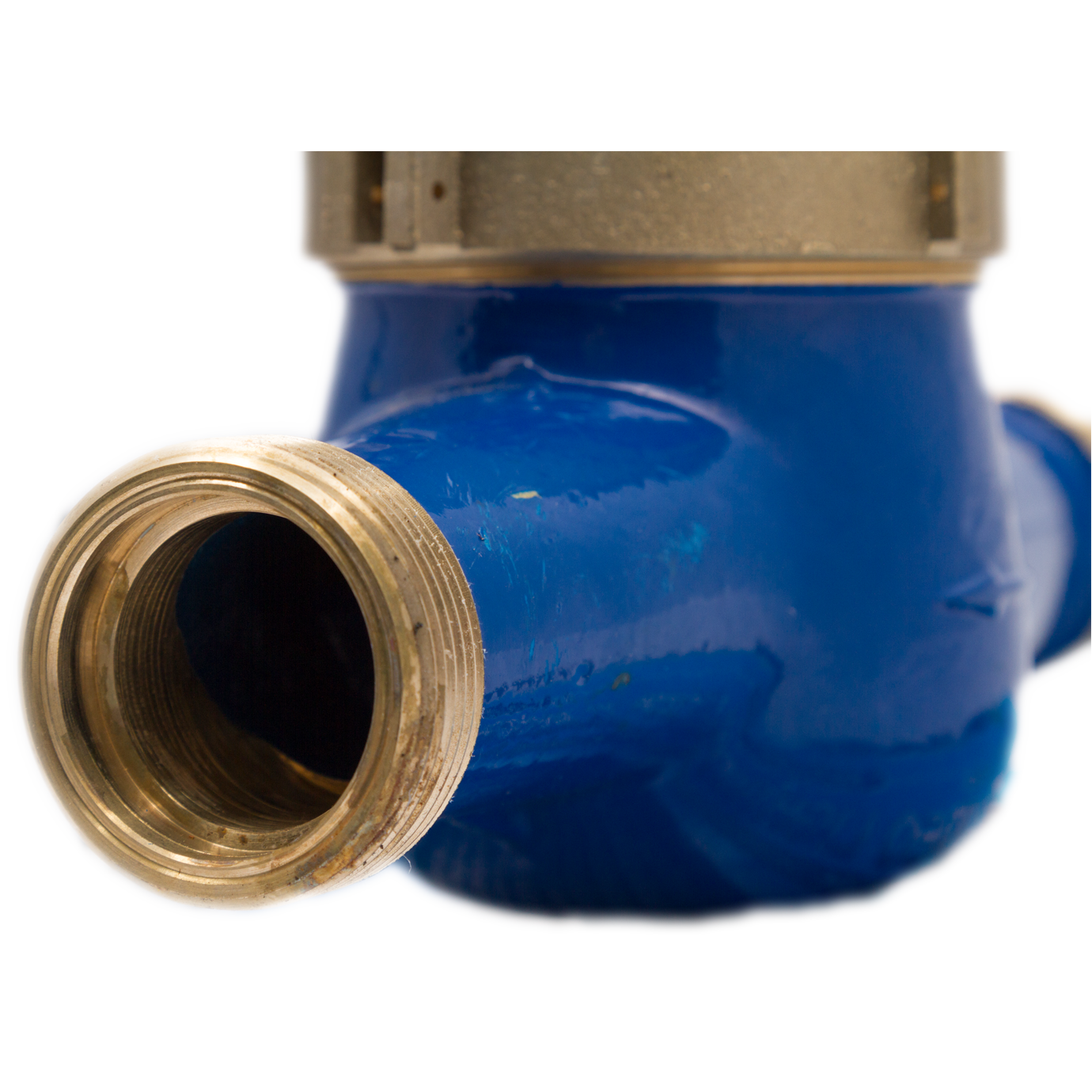 PRM 3/4 Inch Multi-Jet Brass Totalizing Water Meter with Pulse Output