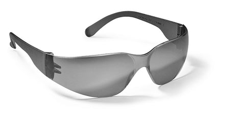 Gateway Safety Starlite 468M Safety Glasses, Silver Mirror Lens, Gray Temple, Lightweight