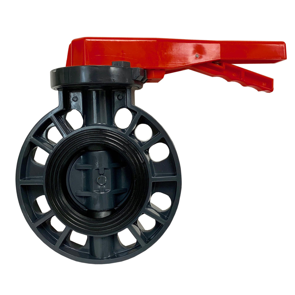 3" Schedule 80 PVC Butterfly Valve (Lever Handle)