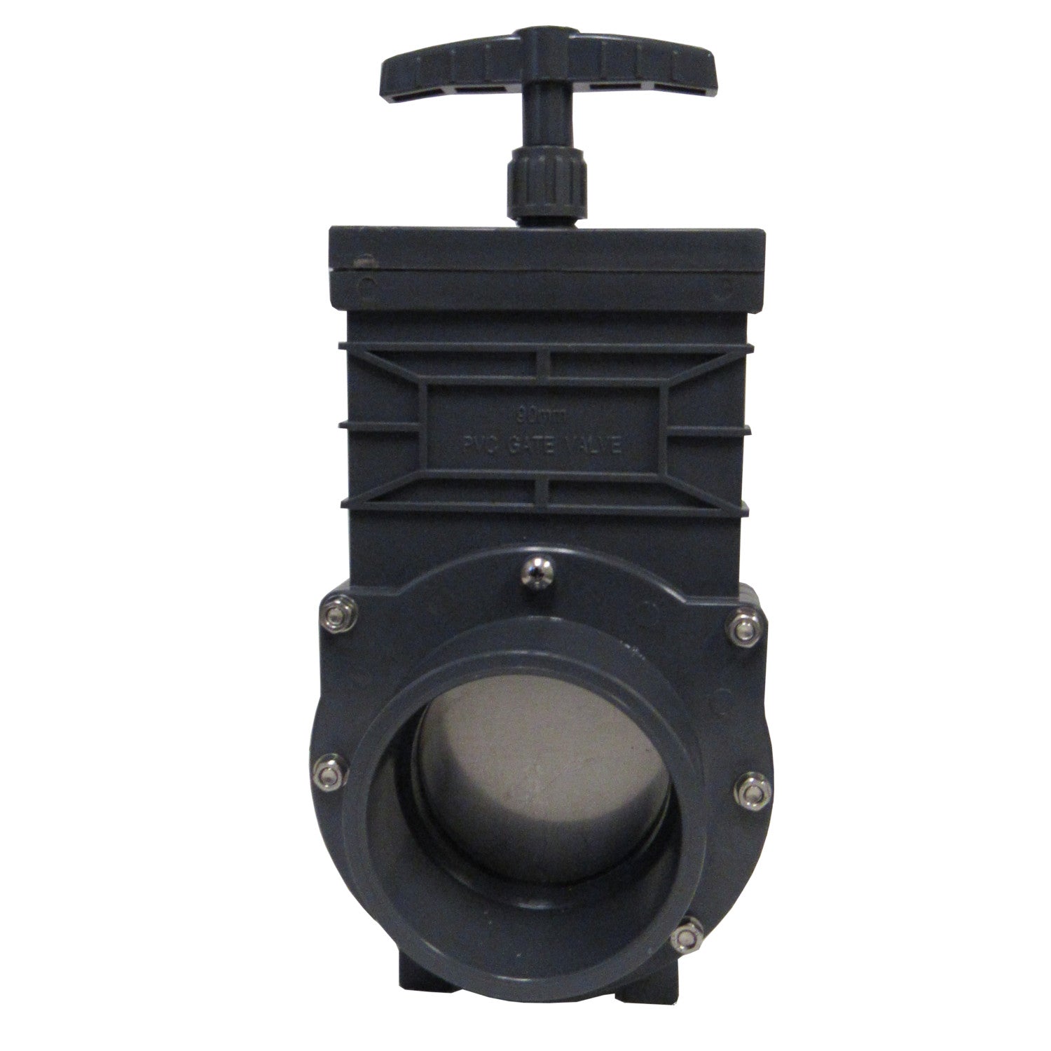 Omen Sch 80 PVC 6 Inch Gate Valve, Socket X Socket Connection