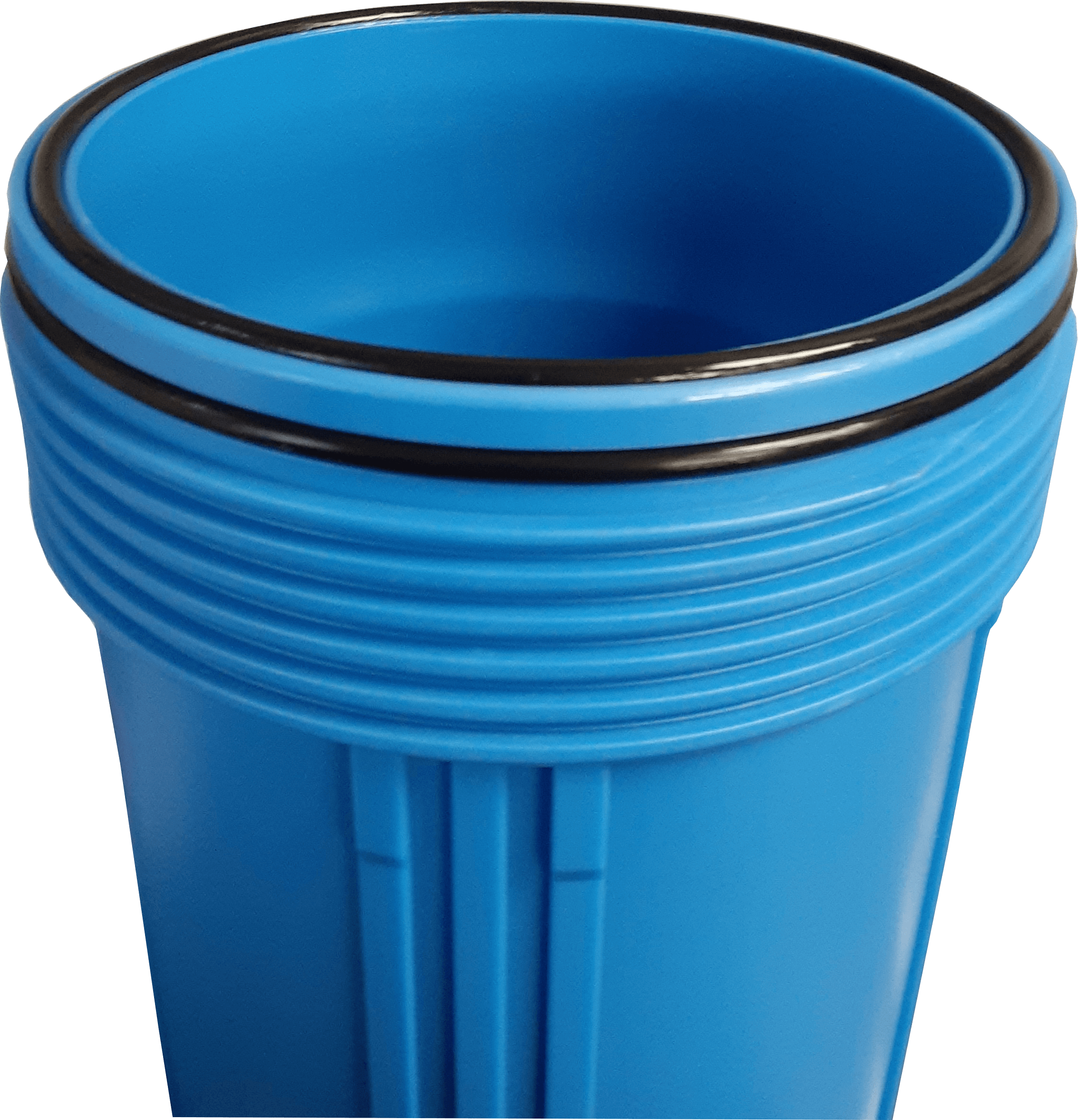 PRMFiltration 1 Inch NPT Heavy Duty Blue Polypropylene Single Cartridge Filter Housing, Uses 4.5 x 20 Inch Filter Cartridge