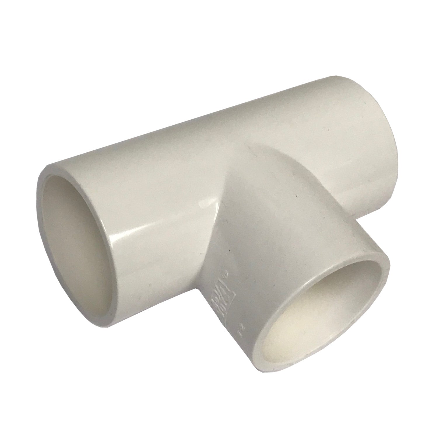 ERA Sch 40 PVC Straight Tee, 4 Inch Socket Connect