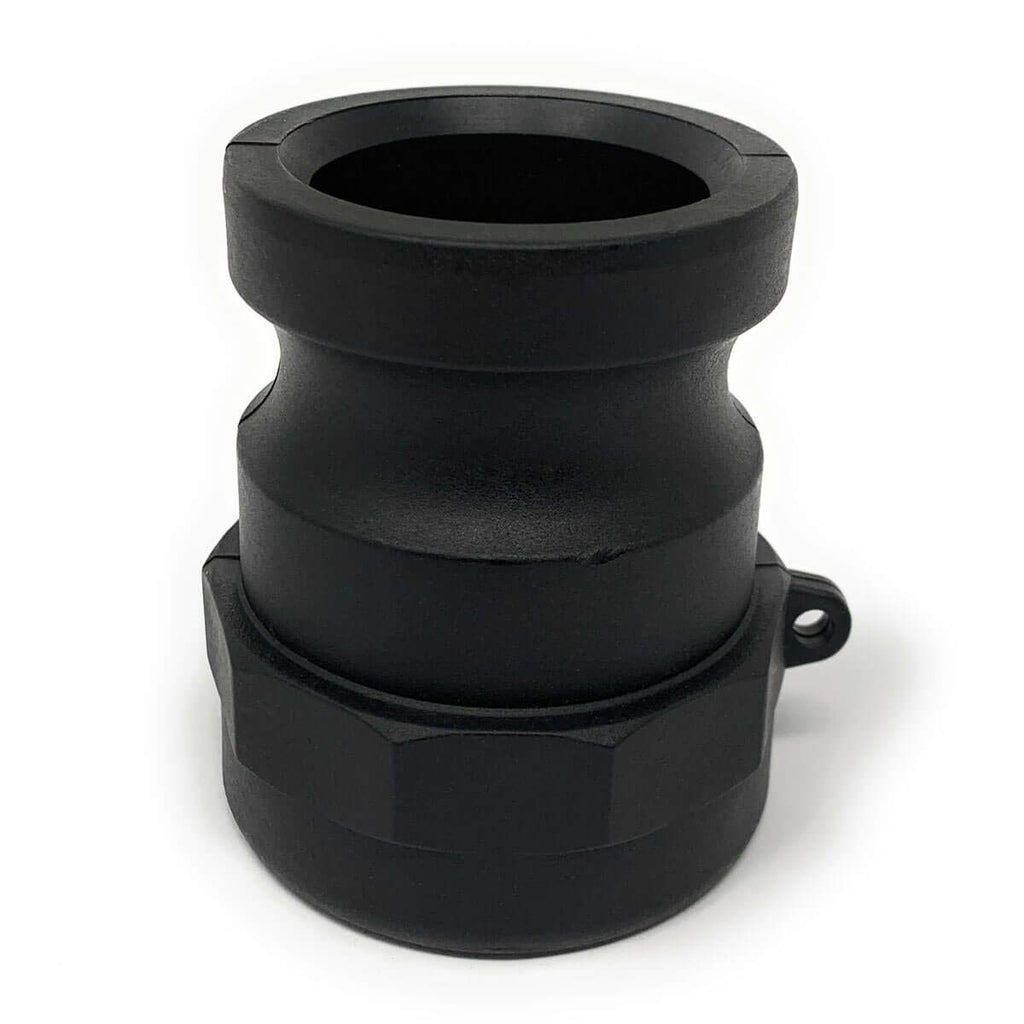 A200 Polypropylene Cam & Groove Fitting, 2 Inch Male Camlock Adapter X Female NPT Thread
