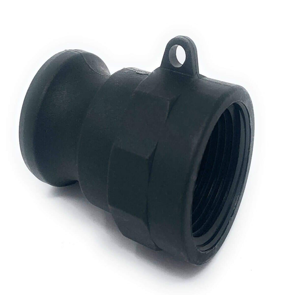 A100 Polypropylene Cam & Groove Fitting, 1 Inch Male Camlock Adapter X Female NPT Thread