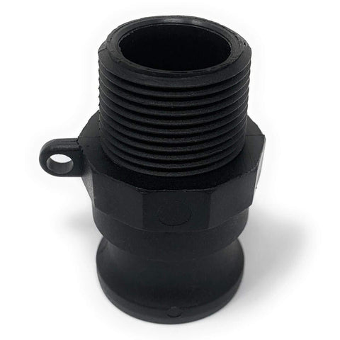 3/4 Inch Polypropylene Cam & Groove Fitting, F075 Male Camlock Coupler X Male NPT