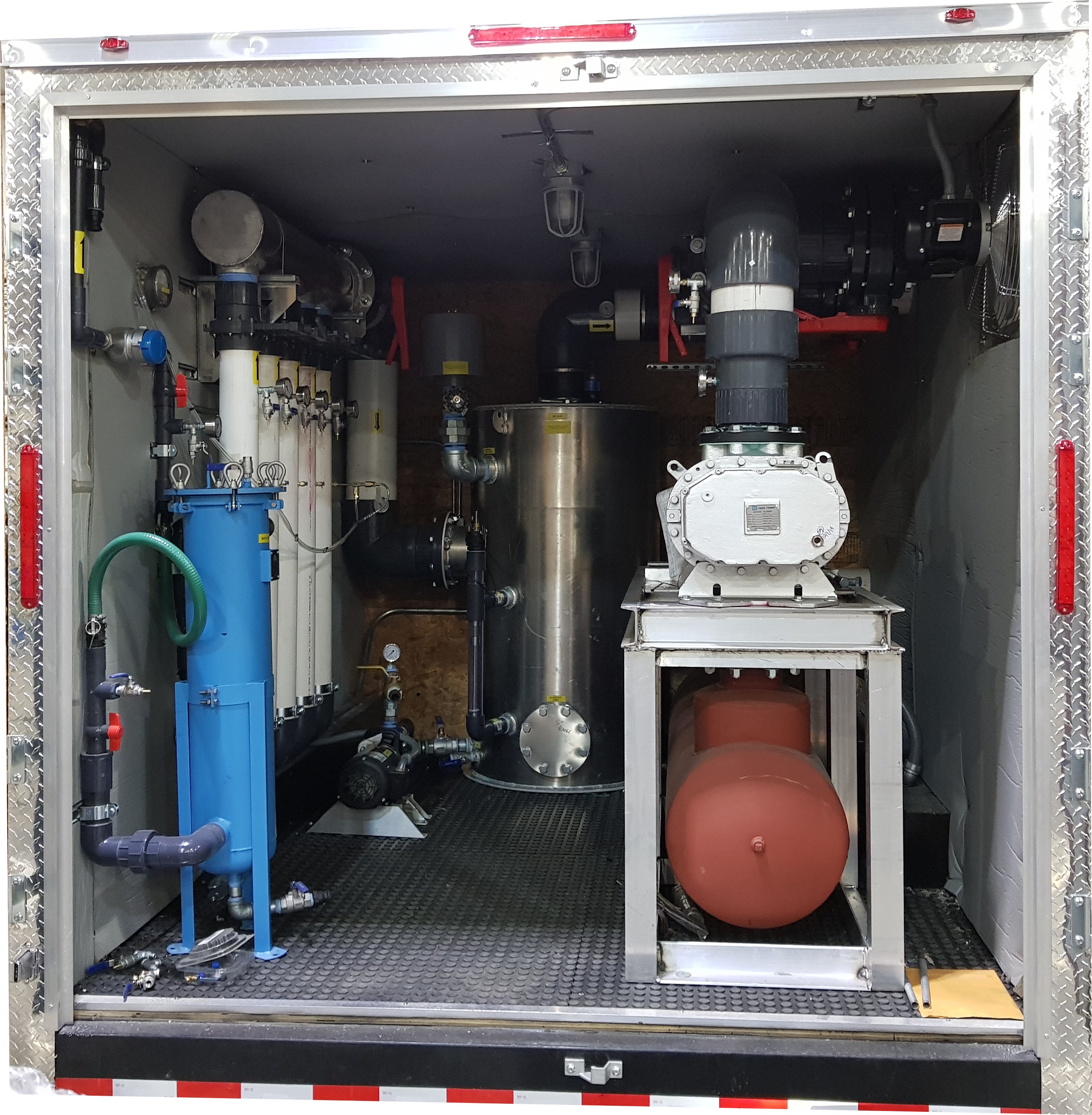 RT-5850 Rental AS/SVE Extraction System, 8' x 16' Trailer