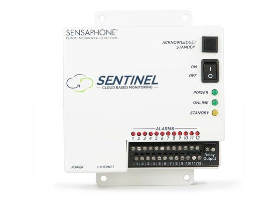 Sensaphone Sentinel (Ethernet Version) Front View