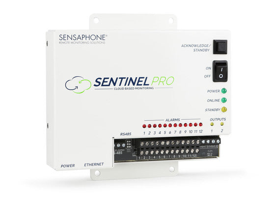 Sensaphone Sentinel PRO Monitoring System (Ethernet Version} Front View