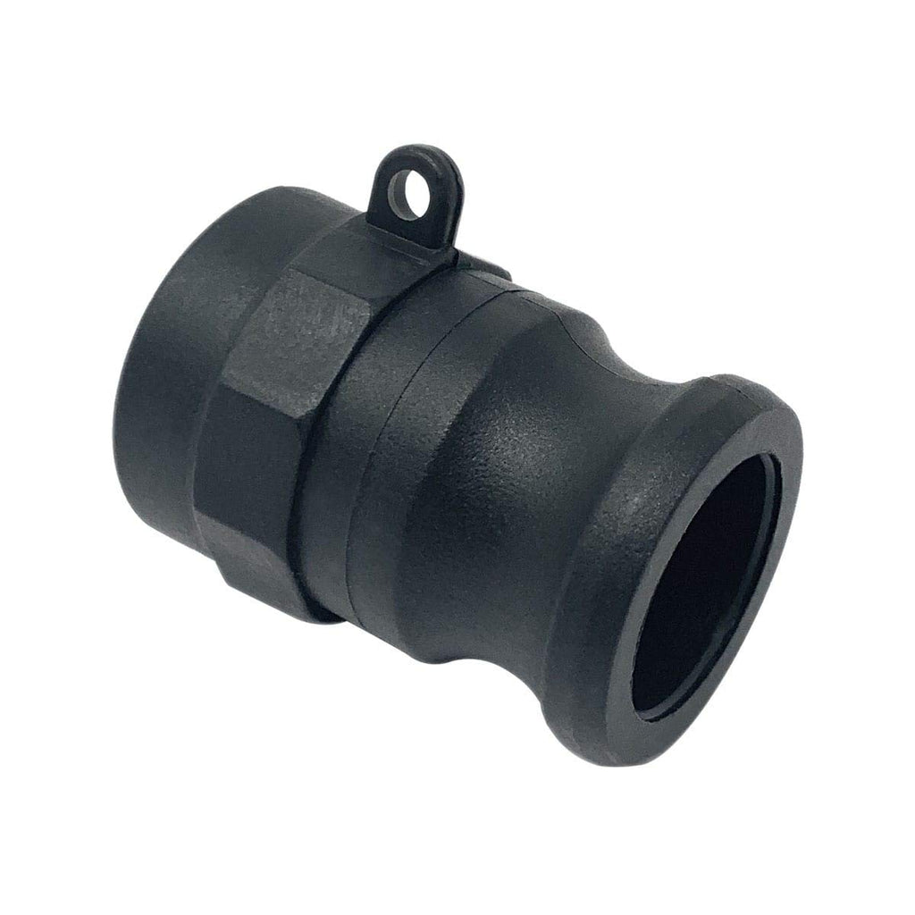 A075 Polypropylene Cam & Groove Fitting, 3/4 Inch Male Camlock Adapter X Female NPT Thread