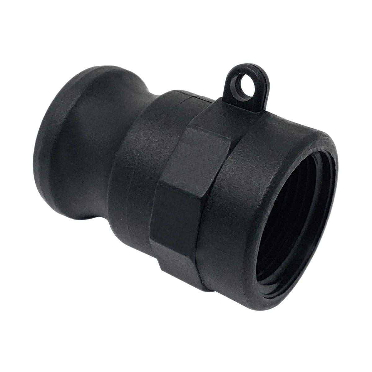 A075 Polypropylene Cam & Groove Fitting, 3/4 Inch Male Camlock Adapter X Female NPT Thread