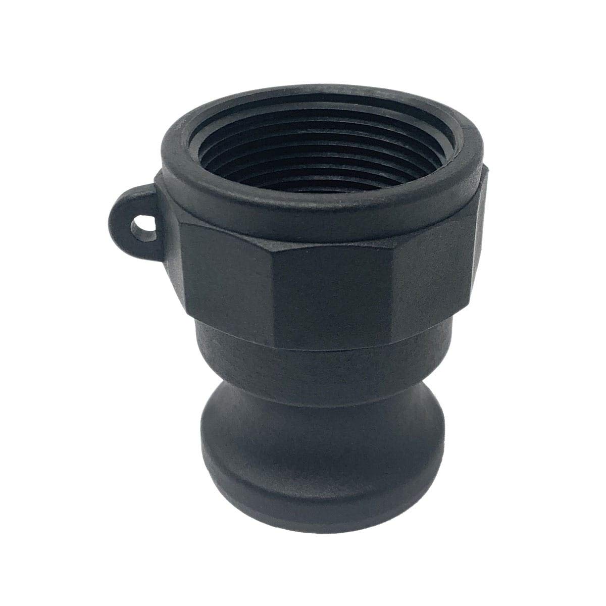 A125 Polypropylene Cam & Groove Fitting, 1-1/4 Inch Male Camlock Adapter X Female NPT Thread