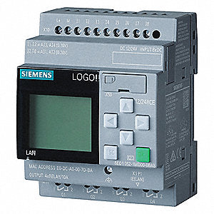 Siemens 6ED10521FB080BA0 LOGO PLC 120VAC, 8 Digital Inputs/ 4 Digital Outputs Relay
