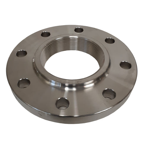 Stainless Steel Flange, 6 Inch NPT Thread, 304 SS, Class 150