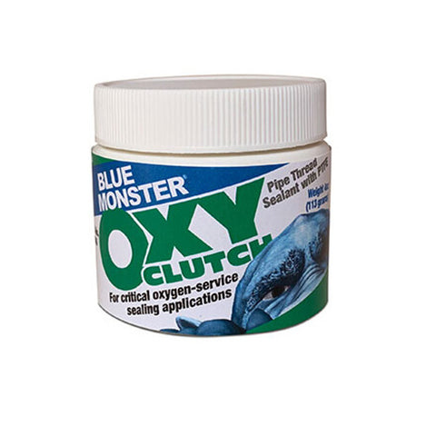 Blue Monster 70856 Oxy-Clutch 4 Oz. Pipe Thread Sealant wtih PTFE
