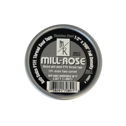 Mill-Rose 70891 1/2" x 260" Stainless Steel Pipe Thread Seal Tape